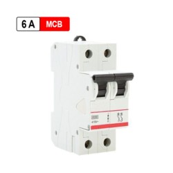 Rolta 6A C Series Double Pole MCB