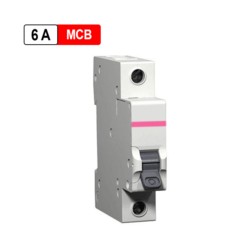Rolta 6A C Series Single Pole MCB C-9901