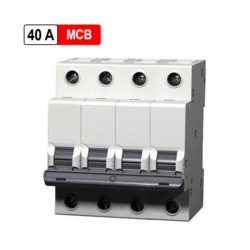 Rolta 40A C Series Four Pole MCB C-9937