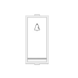 Rolta Wow 6A 1M Bell Push Glossy White Switch