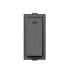Rolta Deluxe 20A 1way 1M Space Grey Switch