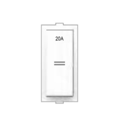 Rolta Deluxe 20A 2way 1M Glossy White Switch