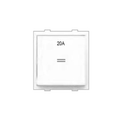 Rolta Deluxe 20A 2way 2M Glossy White Dura Switch