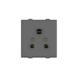 Rolta 6A 2 in 1 Socket With Safety Shutter Space Grey