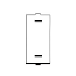 Rolta Flatron 6A 2way 1M Glossy White Switch