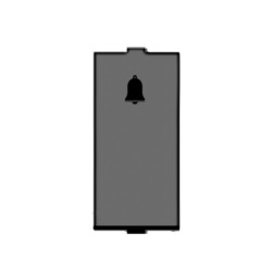 Rolta Flatron 6A 1M Bell Push Space Grey Switch