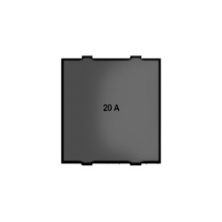 Rolta Roltaplus 20A 1way 2M Space Grey Dura Switch