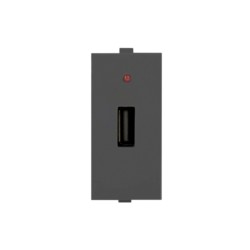 Rolta USB Charger Socket 2A Space Grey