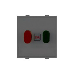 Rolta 25A Motor Starter 2M Switch with Single Phase Space Grey