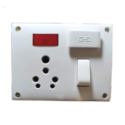 Rolta 16A 250V 5in1 Combined Switch