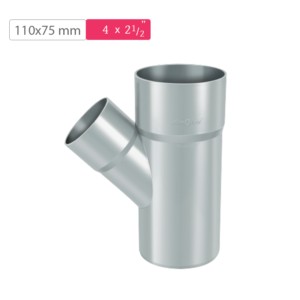 Finolex SWR Ring Reducing Y Plain 110x75mm 4x2.5inch