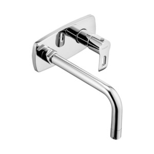 Eauset Ashley Single Concealed Stop Cock Consisting With Exposed Part  Lever , Flange , Sleeve & Spout  For Basin.