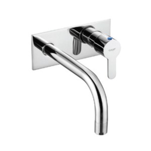 Eauset Rio Single concealed Stop Cock consisting with Exposed part Lever, Flange, Sleeve & Spout for basin