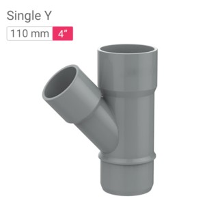 Star SWR Drainage Single Y 110mm 4inch