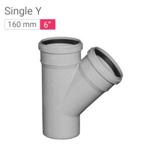 Star SWR Drainage Single Y 160mm 6inch