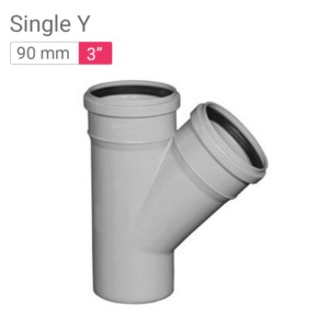 Star SWR Drainage Single Y 90mm 3inch Heavy R