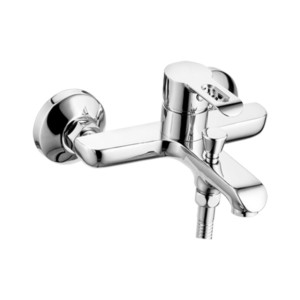 Eauset Ashley Single Lever Wall Mixer With Provision For Hand Shower With Wall Flange