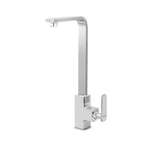 Eauset Dora Single Lever Sink Mixer with Swinging Spout Tall Tablemounted with 450 mm Braided Hose
