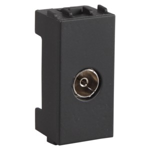 Havells Fabio Carbon TV Socket