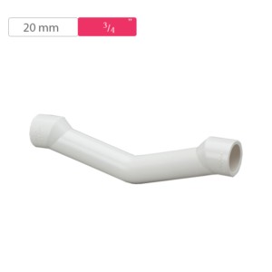 Finolex ASTM Step Over Bend 20mm 0.75inch SCH80