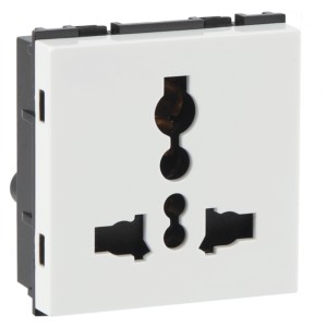 Havells Fabio Universal shuttered socket