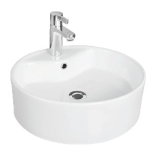 Somany Soie 445x445x160mm Over The Counter Art Wash Basin