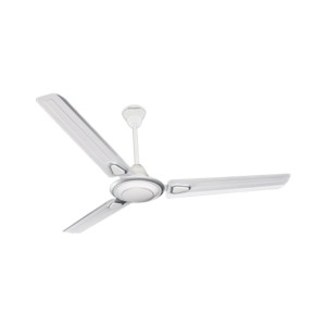 Crompton Super Briz Deco 1200mm Silver White Economy Deco Ceiling Fan