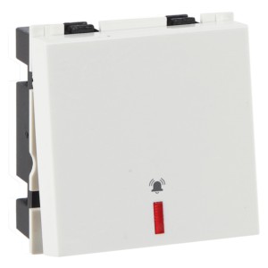 Havells Fabio 10 AX Mega bell push switch with indicator