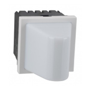 Legrand Myrius Triangular bulkhead green 2 module White