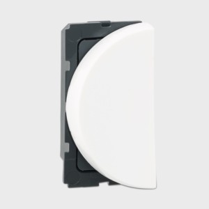 Legrand Arteor Switch White Round 6A SP 1 way left 1 module 250V AC