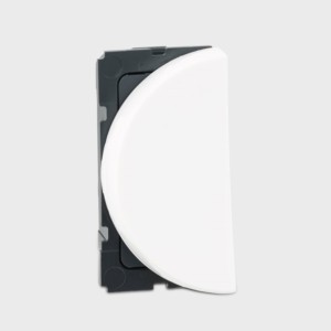 Legrand Arteor Switch 20A SP 1 way left 1 module 250V AC White Round