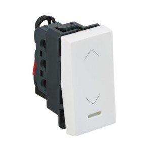 Legrand Arteor Switch 20A SP 2 way with indicator 1 module 250V AC White Square