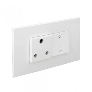 Legrand Arteor 1 Power unit (AC & Geyser) 16A 4 module White Square