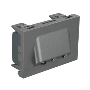 Legrand Arteor Skirting light with LED 230V 3 module Magnesium Square
