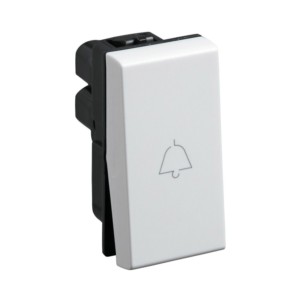 Legrand Myrius 6A bell push 1 module White