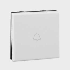 Legrand Myrius 6A bell push 2 module White