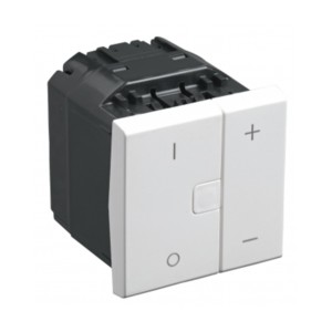 Legrand Myrius Compact fluorescent lamp dimmer 2 module White