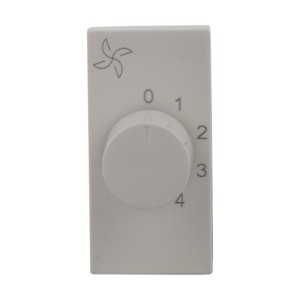 Legrand Myrius Fan step regulator 100W 1 module White