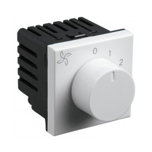 Legrand Myrius Fan step regulator 100W 2 module White