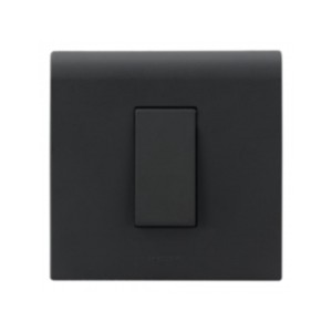 Legrand Myrius 6A push button SP 1 module Black