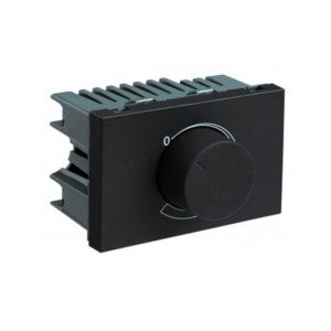 Legrand Myrius Rotary dimmer 650W 3 module Black