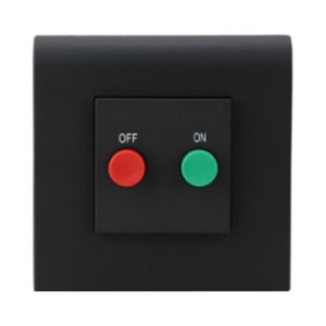 Legrand Myrius 25A motor starter 2 module Black