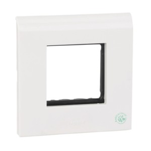 Legrand Myrius 2 module plate + frame 2 module White