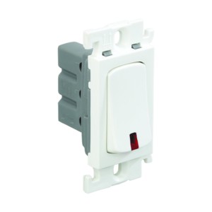 Legrand Mylinc 6A 1 way SP switch with indicator 1 module