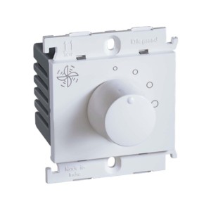 Legrand Mylinc Fan regulator 100W Humfree 0-4 steps 2 module