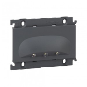 Legrand Mylinc Skirting light with white LED 1 module matt grey