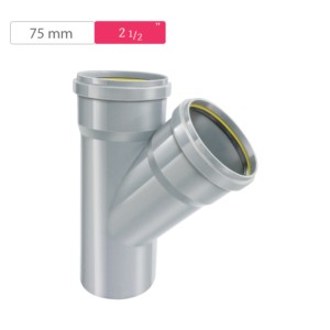 Finolex SWR Ring Single Y Plain 75mm 2.5inch