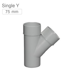 Supreme SWR Fitting Single Y 75mm SxSxSpg