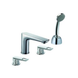 Parryware Verve Deck Mounted Bathtub Filler 4Hole Single Lever
