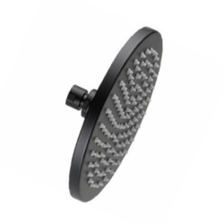 Parryware Water Saving Mattblack Faceplate Shower